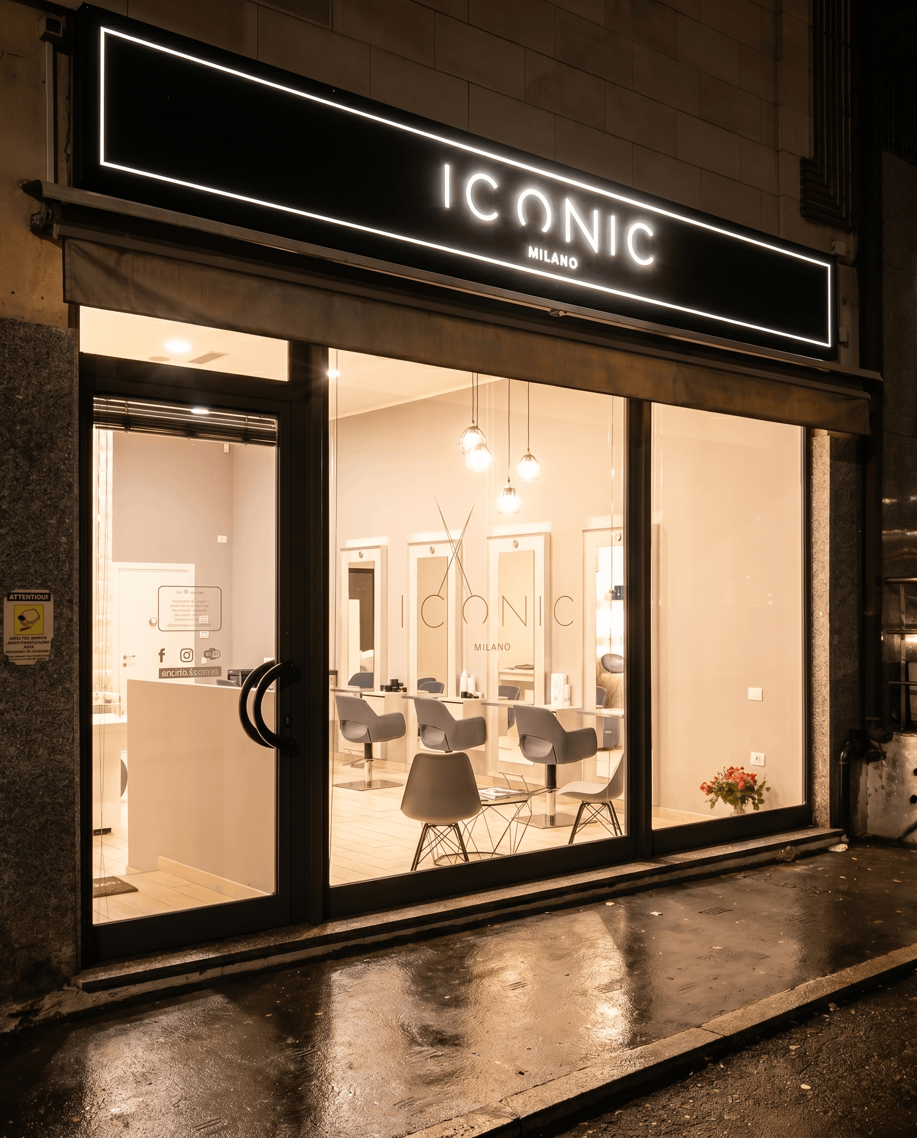 Interno salone Mave Milano